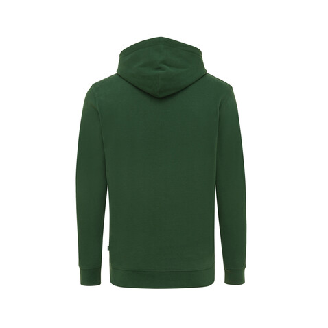 IQONIQ Jasper Hoodie aus recycelter Baumwolle forest green bedrucken, Art.-Nr. T9400.005.XXS