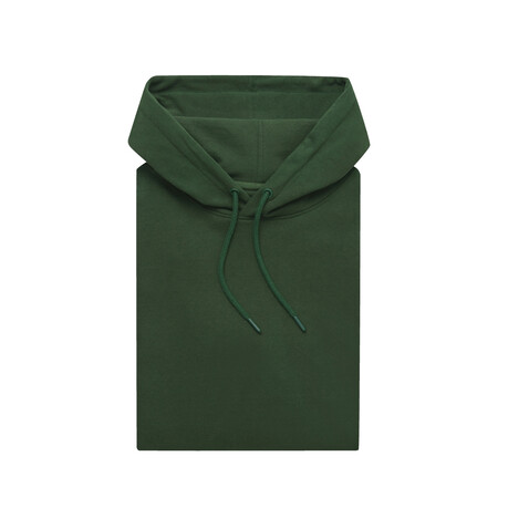 IQONIQ Jasper Hoodie aus recycelter Baumwolle forest green bedrucken, Art.-Nr. T9400.005.XXS
