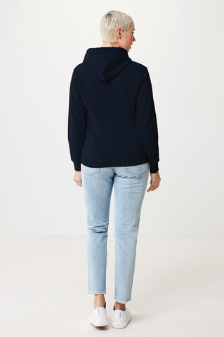 IQONIQ Jasper Hoodie aus recycelter Baumwolle navy blau bedrucken, Art.-Nr. T9400.002.S IQONIQ Jasper Hoodie aus recycelter Baumwolle navy blau bedrucken, Art.-Nr. T9400.002.S