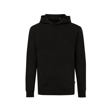 IQONIQ Jasper Hoodie aus recycelter Baumwolle schwarz bedrucken, Art.-Nr. T9400.001.XXS IQONIQ Jasper Hoodie aus recycelter Baumwolle schwarz bedrucken, Art.-Nr. T9400.001.XXS