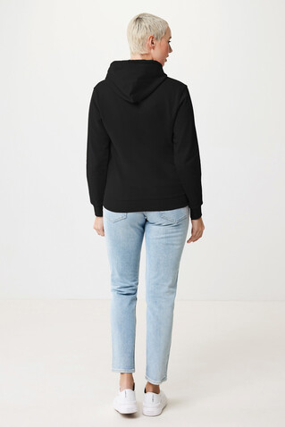 IQONIQ Jasper Hoodie aus recycelter Baumwolle schwarz bedrucken, Art.-Nr. T9400.001.XXS IQONIQ Jasper Hoodie aus recycelter Baumwolle schwarz bedrucken, Art.-Nr. T9400.001.XXS