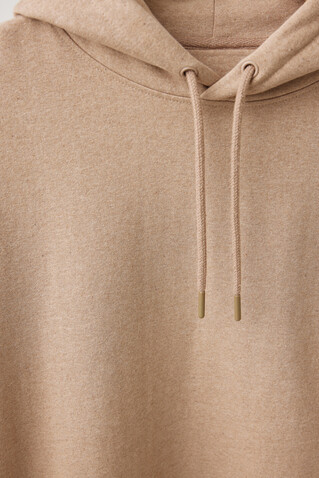IQONIQ Torres ungefärbter Hoodie aus recycelter Baumwolle heather brown bedrucken, Art.-Nr. T9401.017.XXXL IQONIQ Torres ungefärbter Hoodie aus recycelter Baumwolle heather brown bedrucken, Art.-Nr. T9401.017.XXXL