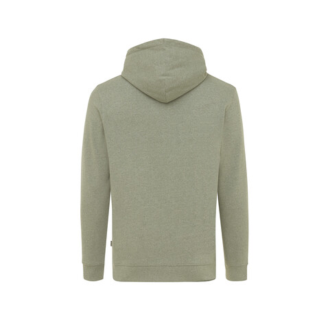 IQONIQ Torres ungefärbter Hoodie aus recycelter Baumwolle heather green bedrucken, Art.-Nr. T9401.015.S IQONIQ Torres ungefärbter Hoodie aus recycelter Baumwolle heather green bedrucken, Art.-Nr. T9401.015.S