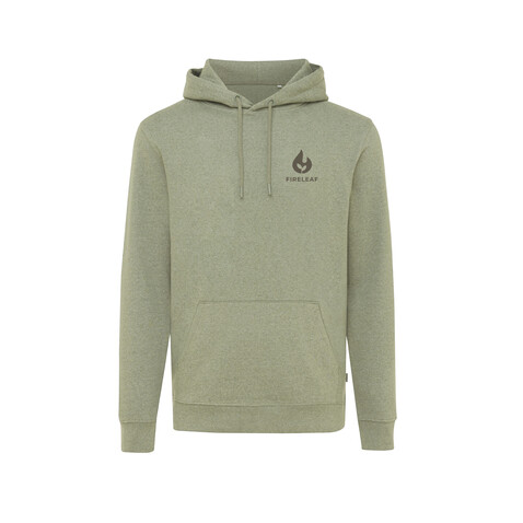 IQONIQ Torres ungefärbter Hoodie aus recycelter Baumwolle heather green bedrucken, Art.-Nr. T9401.015.S IQONIQ Torres ungefärbter Hoodie aus recycelter Baumwolle heather green bedrucken, Art.-Nr. T9401.015.S