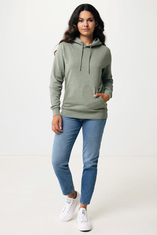 IQONIQ Torres ungefärbter Hoodie aus recycelter Baumwolle heather green bedrucken, Art.-Nr. T9401.015.S IQONIQ Torres ungefärbter Hoodie aus recycelter Baumwolle heather green bedrucken, Art.-Nr. T9401.015.S