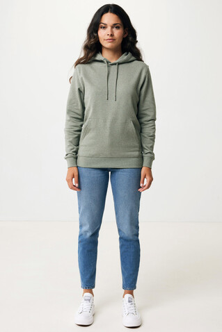 IQONIQ Torres ungefärbter Hoodie aus recycelter Baumwolle heather green bedrucken, Art.-Nr. T9401.015.S IQONIQ Torres ungefärbter Hoodie aus recycelter Baumwolle heather green bedrucken, Art.-Nr. T9401.015.S