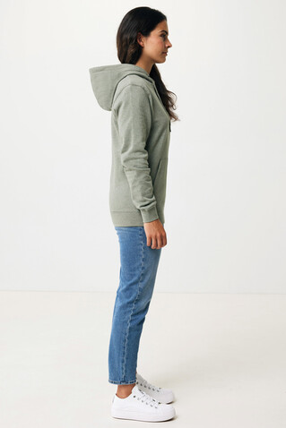 IQONIQ Torres ungefärbter Hoodie aus recycelter Baumwolle heather green bedrucken, Art.-Nr. T9401.015.S IQONIQ Torres ungefärbter Hoodie aus recycelter Baumwolle heather green bedrucken, Art.-Nr. T9401.015.S