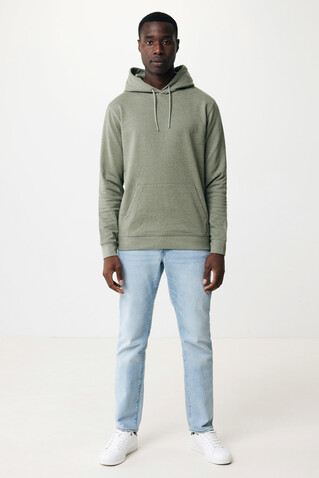 IQONIQ Torres ungefärbter Hoodie aus recycelter Baumwolle heather green bedrucken, Art.-Nr. T9401.015.S IQONIQ Torres ungefärbter Hoodie aus recycelter Baumwolle heather green bedrucken, Art.-Nr. T9401.015.S