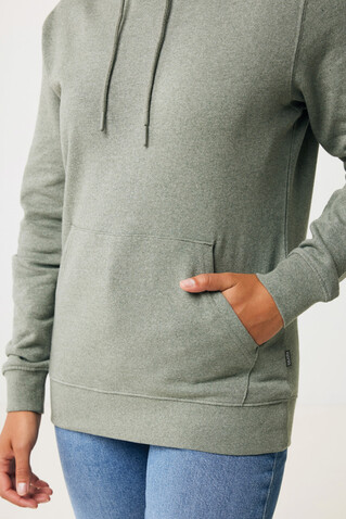 IQONIQ Torres ungefärbter Hoodie aus recycelter Baumwolle heather green bedrucken, Art.-Nr. T9401.015.S IQONIQ Torres ungefärbter Hoodie aus recycelter Baumwolle heather green bedrucken, Art.-Nr. T9401.015.S