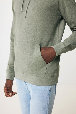 IQONIQ Torres ungefärbter Hoodie aus recycelter Baumwolle heather green bedrucken, Art.-Nr. T9401.015.S IQONIQ Torres ungefärbter Hoodie aus recycelter Baumwolle heather green bedrucken, Art.-Nr. T9401.015.S
