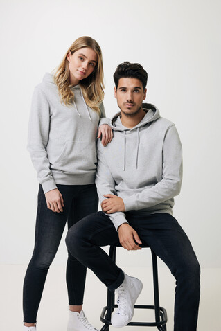 IQONIQ Torres ungefärbter Hoodie aus recycelter Baumwolle heather grey bedrucken, Art.-Nr. T9401.013.XXS IQONIQ Torres ungefärbter Hoodie aus recycelter Baumwolle heather grey bedrucken, Art.-Nr. T9401.013.XXS