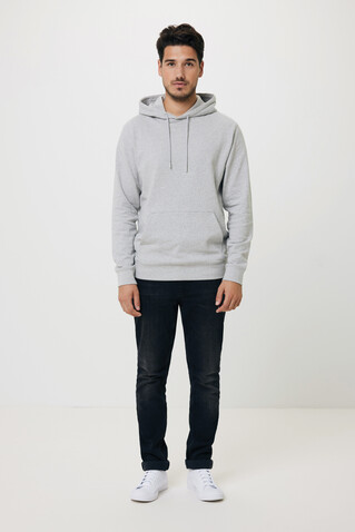 IQONIQ Torres ungefärbter Hoodie aus recycelter Baumwolle heather grey bedrucken, Art.-Nr. T9401.013.XXS IQONIQ Torres ungefärbter Hoodie aus recycelter Baumwolle heather grey bedrucken, Art.-Nr. T9401.013.XXS