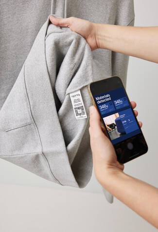 IQONIQ Torres ungefärbter Hoodie aus recycelter Baumwolle heather grey bedrucken, Art.-Nr. T9401.013.XXS IQONIQ Torres ungefärbter Hoodie aus recycelter Baumwolle heather grey bedrucken, Art.-Nr. T9401.013.XXS