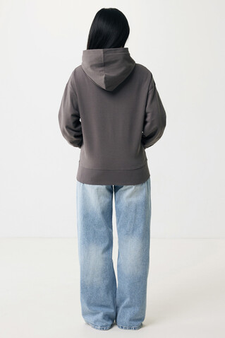 IQONIQ Yoho Relax-Hoodie aus recycelter Baumwolle anthrazit bedrucken, Art.-Nr. T9402.019.S IQONIQ Yoho Relax-Hoodie aus recycelter Baumwolle anthrazit bedrucken, Art.-Nr. T9402.019.S