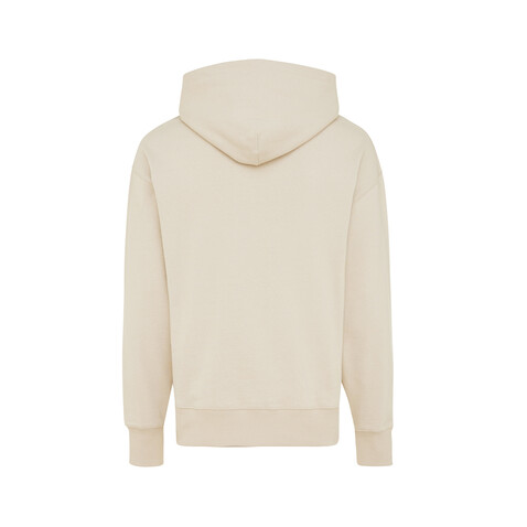 IQONIQ Yoho Relax-Hoodie aus recycelter Baumwolle natural raw bedrucken, Art.-Nr. T9402.018.XXS