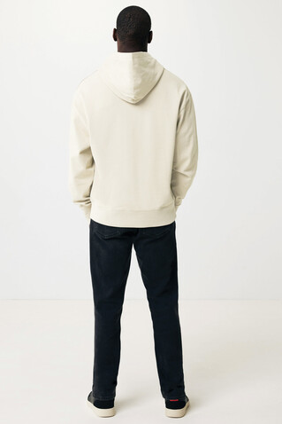 IQONIQ Yoho Relax-Hoodie aus recycelter Baumwolle natural raw bedrucken, Art.-Nr. T9402.018.XXS