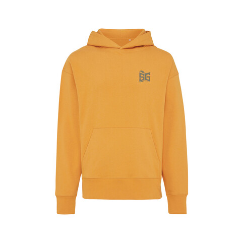 IQONIQ Yoho Relax-Hoodie aus recycelter Baumwolle sundial orange bedrucken, Art.-Nr. T9402.012.M IQONIQ Yoho Relax-Hoodie aus recycelter Baumwolle sundial orange bedrucken, Art.-Nr. T9402.012.M