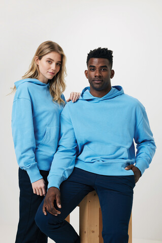 IQONIQ Yoho Relax-Hoodie aus recycelter Baumwolle tranquil blue bedrucken, Art.-Nr. T9402.010.XXS IQONIQ Yoho Relax-Hoodie aus recycelter Baumwolle tranquil blue bedrucken, Art.-Nr. T9402.010.XXS