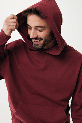 IQONIQ Yoho Relax-Hoodie aus recycelter Baumwolle burgunderrot bedrucken, Art.-Nr. T9402.007.L IQONIQ Yoho Relax-Hoodie aus recycelter Baumwolle burgunderrot bedrucken, Art.-Nr. T9402.007.L