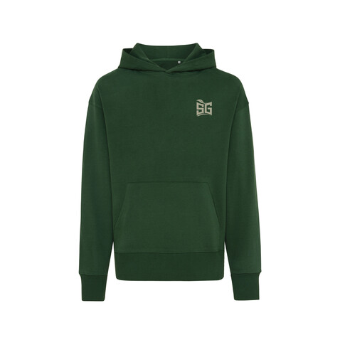 IQONIQ Yoho Relax-Hoodie aus recycelter Baumwolle forest green bedrucken, Art.-Nr. T9402.005.XS IQONIQ Yoho Relax-Hoodie aus recycelter Baumwolle forest green bedrucken, Art.-Nr. T9402.005.XS