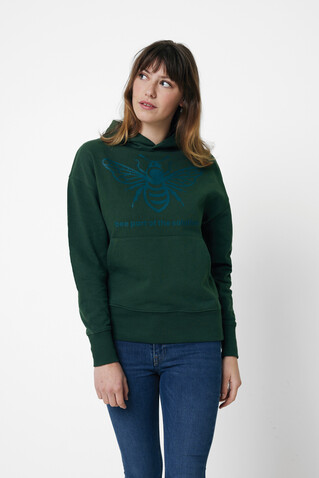 IQONIQ Yoho Relax-Hoodie aus recycelter Baumwolle forest green bedrucken, Art.-Nr. T9402.005.XS IQONIQ Yoho Relax-Hoodie aus recycelter Baumwolle forest green bedrucken, Art.-Nr. T9402.005.XS