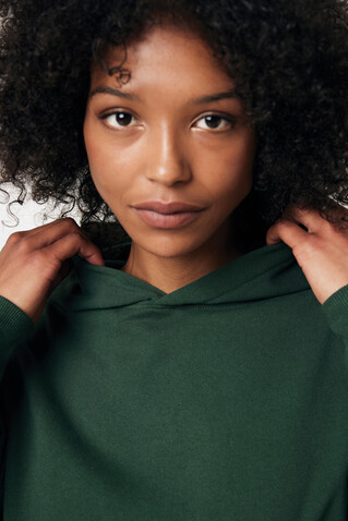 IQONIQ Yoho Relax-Hoodie aus recycelter Baumwolle forest green bedrucken, Art.-Nr. T9402.005.XS IQONIQ Yoho Relax-Hoodie aus recycelter Baumwolle forest green bedrucken, Art.-Nr. T9402.005.XS