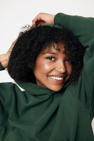 IQONIQ Yoho Relax-Hoodie aus recycelter Baumwolle forest green bedrucken, Art.-Nr. T9402.005.XS IQONIQ Yoho Relax-Hoodie aus recycelter Baumwolle forest green bedrucken, Art.-Nr. T9402.005.XS