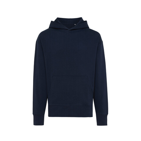 IQONIQ Yoho Relax-Hoodie aus recycelter Baumwolle navy blau bedrucken, Art.-Nr. T9402.002.XL IQONIQ Yoho Relax-Hoodie aus recycelter Baumwolle navy blau bedrucken, Art.-Nr. T9402.002.XL