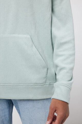 IQONIQ Trivor Mikrofleece-Kapuzen-Pulli aus recyc. Polyester Iceberg green bedrucken, Art.-Nr. T9403.023.XS IQONIQ Trivor Mikrofleece-Kapuzen-Pulli aus recyc. Polyester Iceberg green bedrucken, Art.-Nr. T9403.023.XS