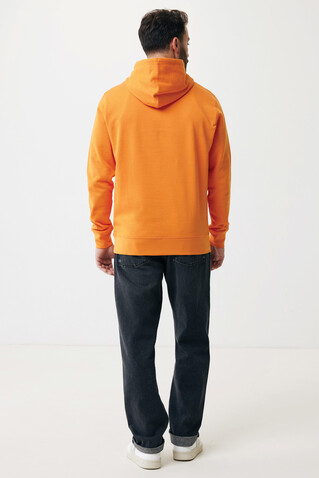 IQONIQ Rila Lightweight Hoodie aus recycelter Baumwolle orange bedrucken, Art.-Nr. T9404.044.XS