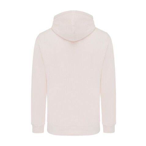 IQONIQ Rila Lightweight Hoodie aus recycelter Baumwolle cloud pink bedrucken, Art.-Nr. T9404.039.S