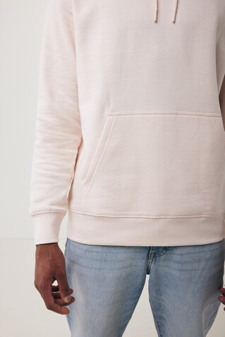 IQONIQ Rila Lightweight Hoodie aus recycelter Baumwolle cloud pink bedrucken, Art.-Nr. T9404.039.S