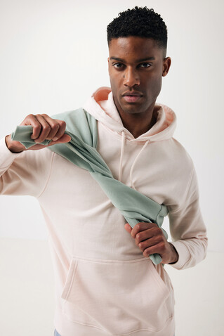IQONIQ Rila Lightweight Hoodie aus recycelter Baumwolle cloud pink bedrucken, Art.-Nr. T9404.039.S