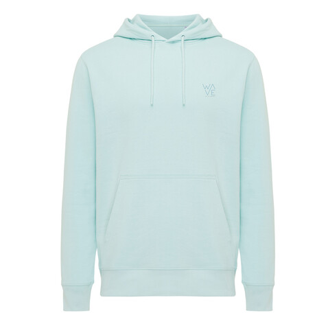 IQONIQ Rila Lightweight Hoodie aus recycelter Baumwolle crushed mint bedrucken, Art.-Nr. T9404.037.XXXL IQONIQ Rila Lightweight Hoodie aus recycelter Baumwolle crushed mint bedrucken, Art.-Nr. T9404.037.XXXL