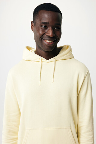 IQONIQ Rila Lightweight Hoodie aus recycelter Baumwolle cream yellow bedrucken, Art.-Nr. T9404.036.XL IQONIQ Rila Lightweight Hoodie aus recycelter Baumwolle cream yellow bedrucken, Art.-Nr. T9404.036.XL