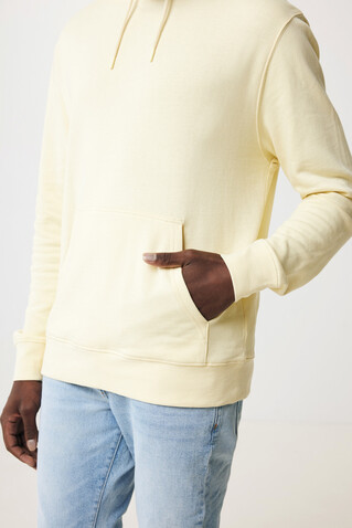 IQONIQ Rila Lightweight Hoodie aus recycelter Baumwolle cream yellow bedrucken, Art.-Nr. T9404.036.XL IQONIQ Rila Lightweight Hoodie aus recycelter Baumwolle cream yellow bedrucken, Art.-Nr. T9404.036.XL