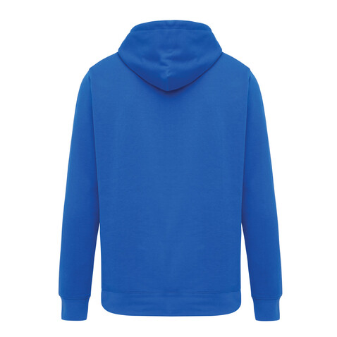 IQONIQ Rila Lightweight Hoodie aus recycelter Baumwolle Königsblau bedrucken, Art.-Nr. T9404.025.M