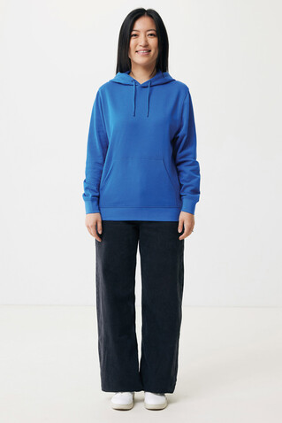 IQONIQ Rila Lightweight Hoodie aus recycelter Baumwolle Königsblau bedrucken, Art.-Nr. T9404.025.M