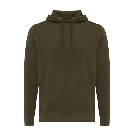 IQONIQ Rila Lightweight Hoodie aus recycelter Baumwolle khaki bedrucken, Art.-Nr. T9404.020.XXL IQONIQ Rila Lightweight Hoodie aus recycelter Baumwolle khaki bedrucken, Art.-Nr. T9404.020.XXL