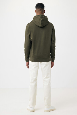 IQONIQ Rila Lightweight Hoodie aus recycelter Baumwolle khaki bedrucken, Art.-Nr. T9404.020.XXL IQONIQ Rila Lightweight Hoodie aus recycelter Baumwolle khaki bedrucken, Art.-Nr. T9404.020.XXL