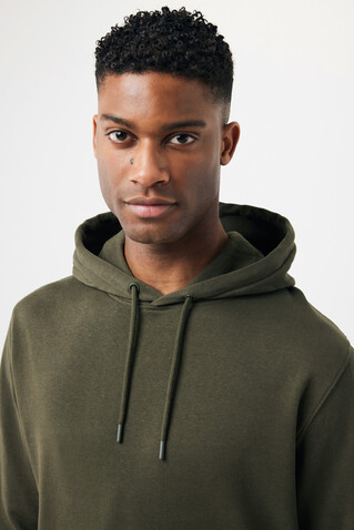 IQONIQ Rila Lightweight Hoodie aus recycelter Baumwolle khaki bedrucken, Art.-Nr. T9404.020.XXL IQONIQ Rila Lightweight Hoodie aus recycelter Baumwolle khaki bedrucken, Art.-Nr. T9404.020.XXL