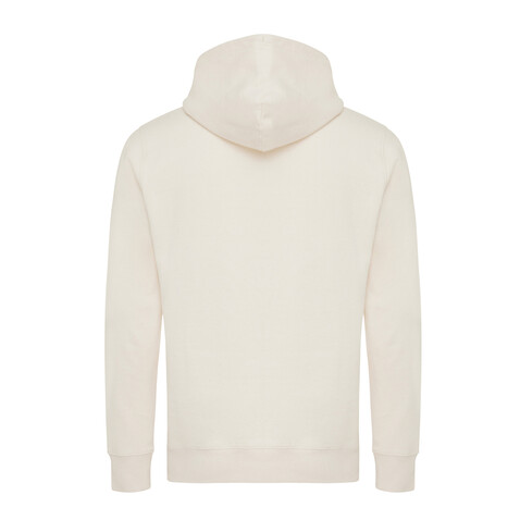 IQONIQ Rila Lightweight Hoodie aus recycelter Baumwolle natural raw bedrucken, Art.-Nr. T9404.018.M
