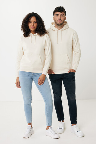 IQONIQ Rila Lightweight Hoodie aus recycelter Baumwolle natural raw bedrucken, Art.-Nr. T9404.018.M