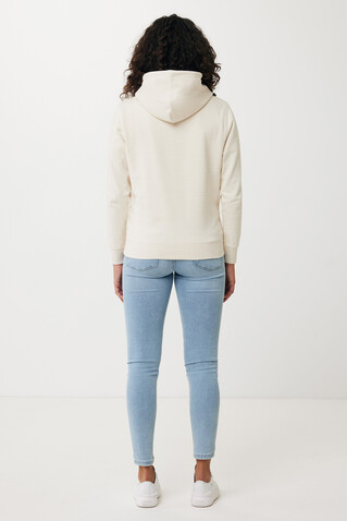 IQONIQ Rila Lightweight Hoodie aus recycelter Baumwolle natural raw bedrucken, Art.-Nr. T9404.018.M