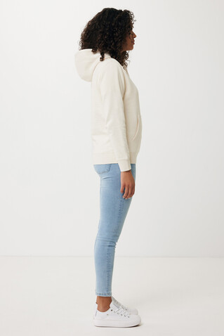 IQONIQ Rila Lightweight Hoodie aus recycelter Baumwolle natural raw bedrucken, Art.-Nr. T9404.018.M