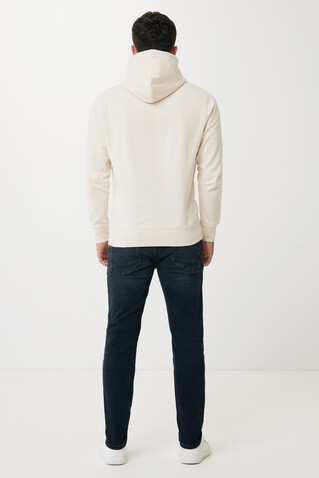 IQONIQ Rila Lightweight Hoodie aus recycelter Baumwolle natural raw bedrucken, Art.-Nr. T9404.018.M