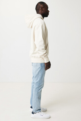 IQONIQ Rila Lightweight Hoodie aus recycelter Baumwolle natural raw bedrucken, Art.-Nr. T9404.018.M