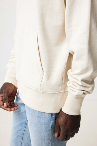 IQONIQ Rila Lightweight Hoodie aus recycelter Baumwolle natural raw bedrucken, Art.-Nr. T9404.018.M