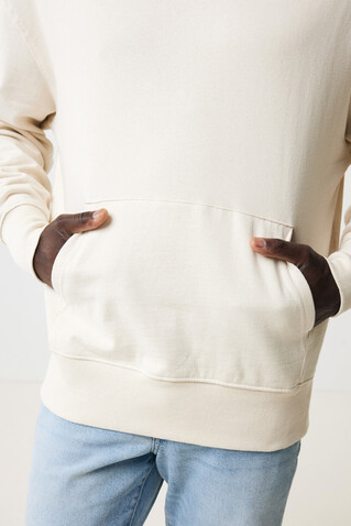 IQONIQ Rila Lightweight Hoodie aus recycelter Baumwolle natural raw bedrucken, Art.-Nr. T9404.018.M