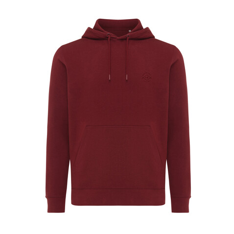 IQONIQ Rila Lightweight Hoodie aus recycelter Baumwolle burgunderrot bedrucken, Art.-Nr. T9404.007.XS IQONIQ Rila Lightweight Hoodie aus recycelter Baumwolle burgunderrot bedrucken, Art.-Nr. T9404.007.XS